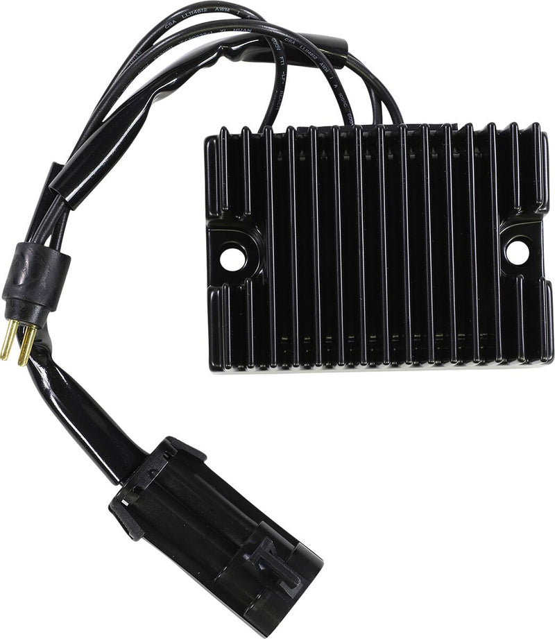 Drag Specialties Premium Voltage Regulator - Each, Aluminum - Black for Harley-Davidson Sportster 2004