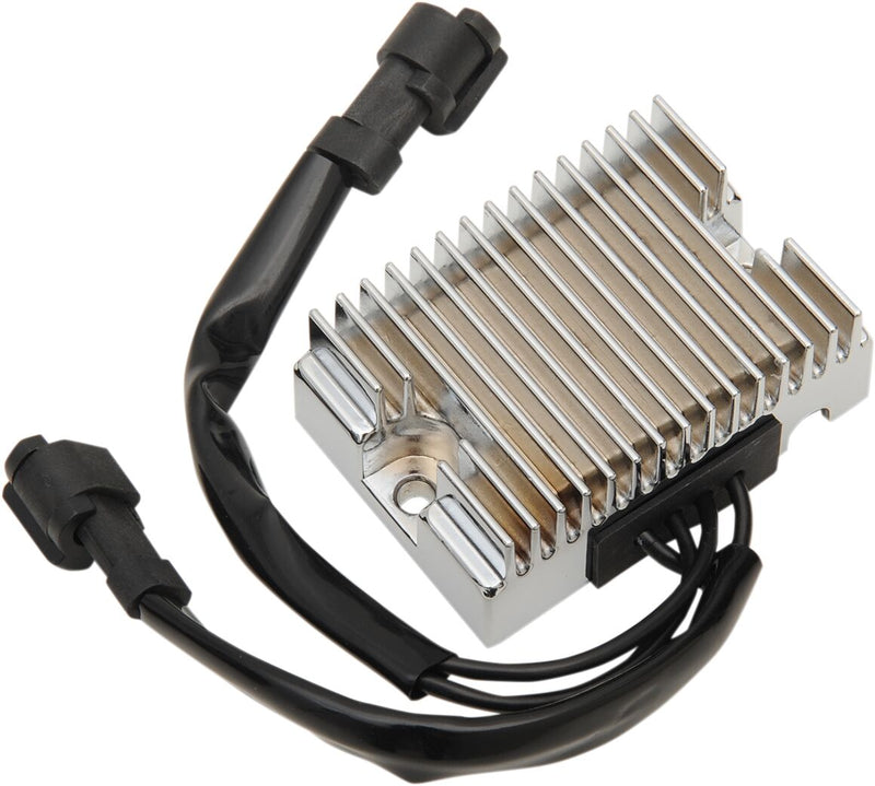 Drag Specialties Premium Voltage Regulator - Aluminum, Each - Chrome for Harley-Davidson Sportster 2009