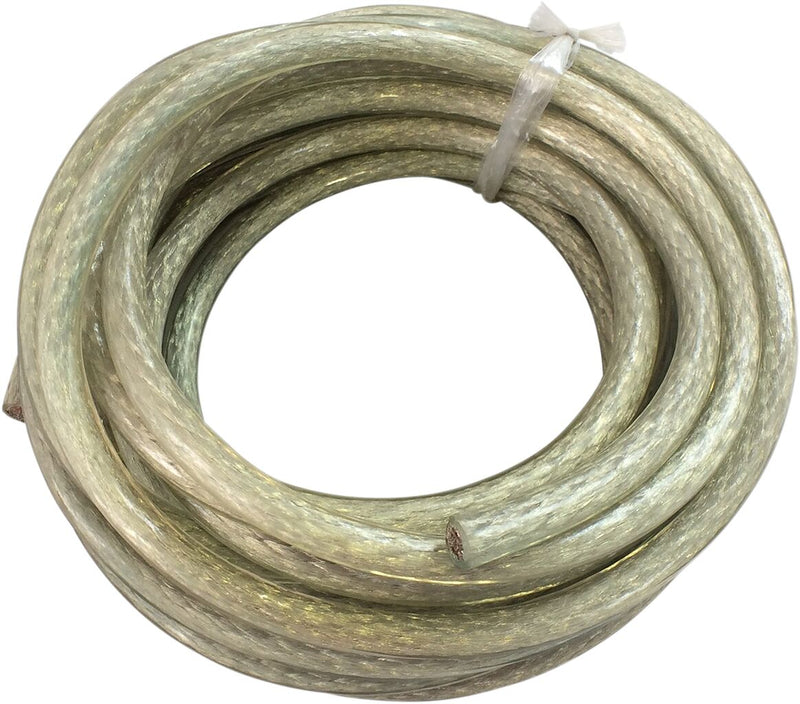 Drag Specialties Battery Cable BULK 25' ROLL Clear