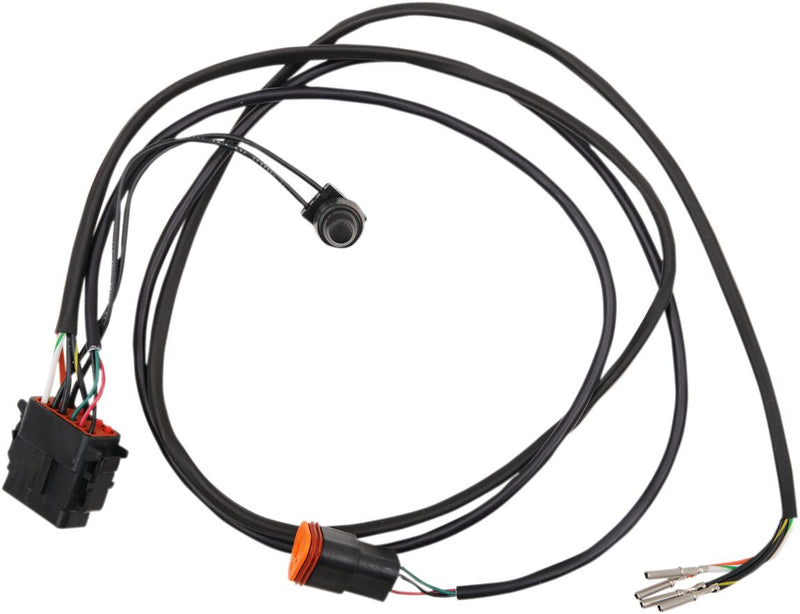 Drag Specialties Electronic Speedometer Wiring Harness - Electronic Speedometer /  Tachometer, Each - Black for Harley-Davidson Touring 1996-1997