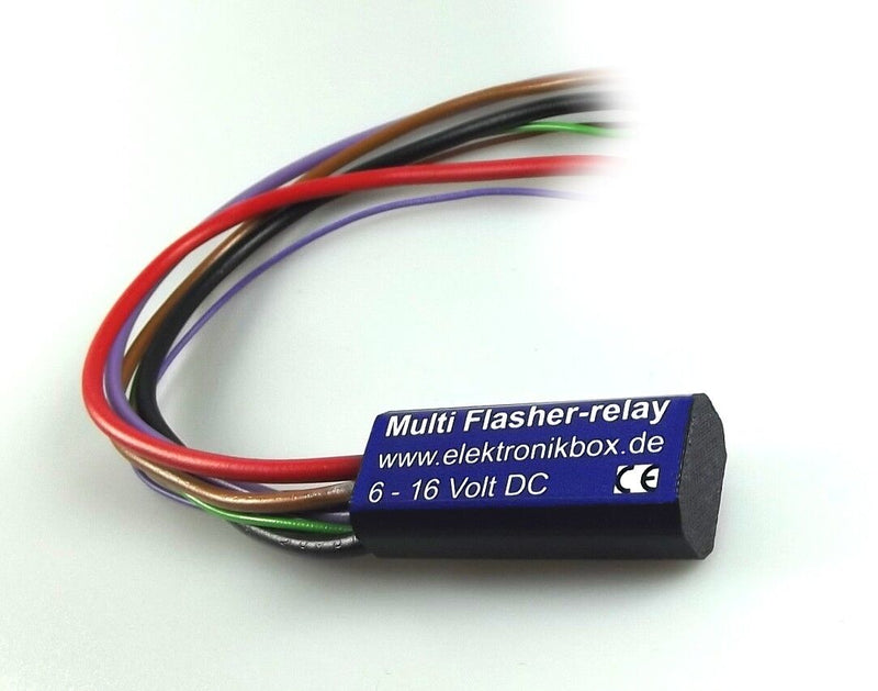 Axel Joost Elektronik Multi Flasher Relay - Each - Black