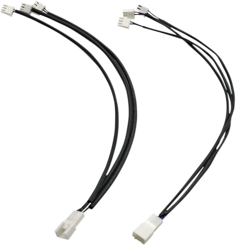 Custom Dynamics Accessory Extension Harness - Pair - Black