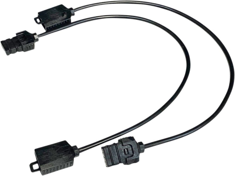 Custom Dynamics Proglow™ Wiring - 15 cm (6"), Pair, Extension - Black