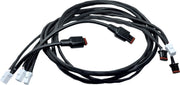 NAMZ Handlebar Switch and Throttle-by-Wire Harness Extension Kit for 2025 Harley-Davidson Black #NHCX-FX25