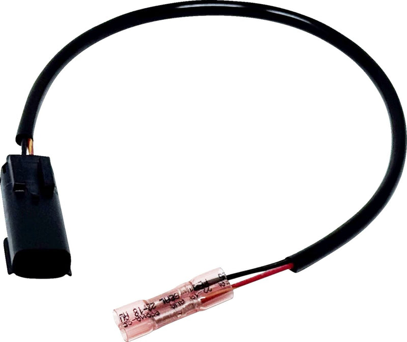 NAMZ Power Port Harness for 2021-2025 Harley-Davidson Power Point Plug Black #NPAS-PCH