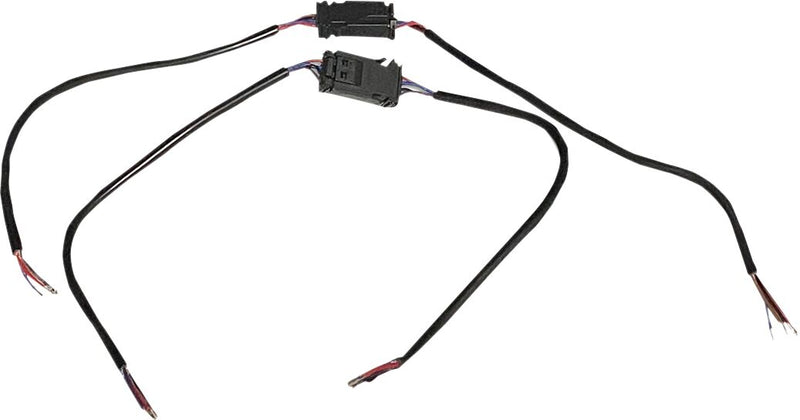 Custom Dynamics 4-wire Weather-tight Quick Disconnects - Pair - Black
