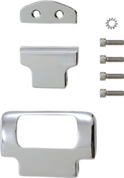LA Choppers M8 Softail Gauge Mount For Performance Risers Chrome Single Gauge Billet Aluminium #LA-7397-00C