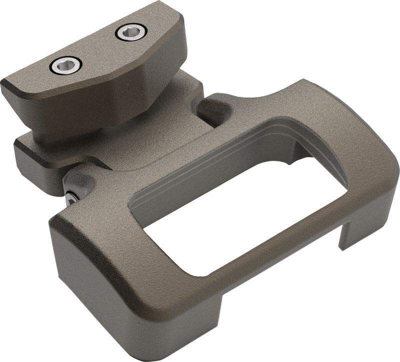 LA Choppers M8 Softail Gauge Mount For Performance Risers Brown Single Gauge Billet Aluminium #LA-7397-00Z