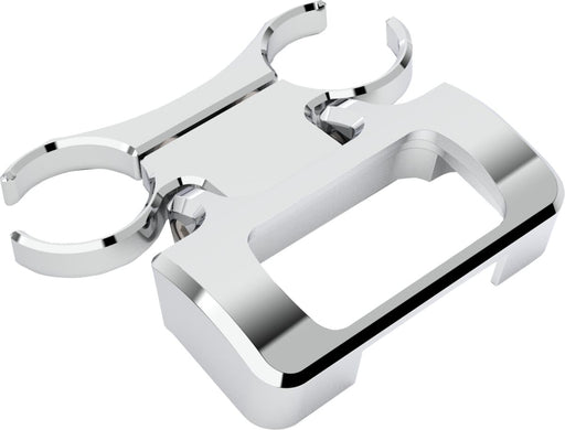 LA Choppers T-Bar Gauge Mount for M8 Softail Chrome Billet Aluminium Kit