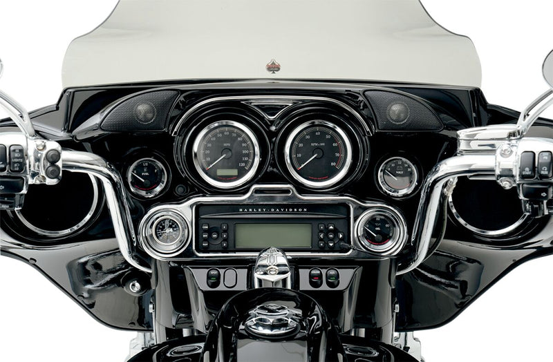 Drag Specialties Instrument Gauge Bezel Fits Harley-Davidson Touring Models 1986-2013