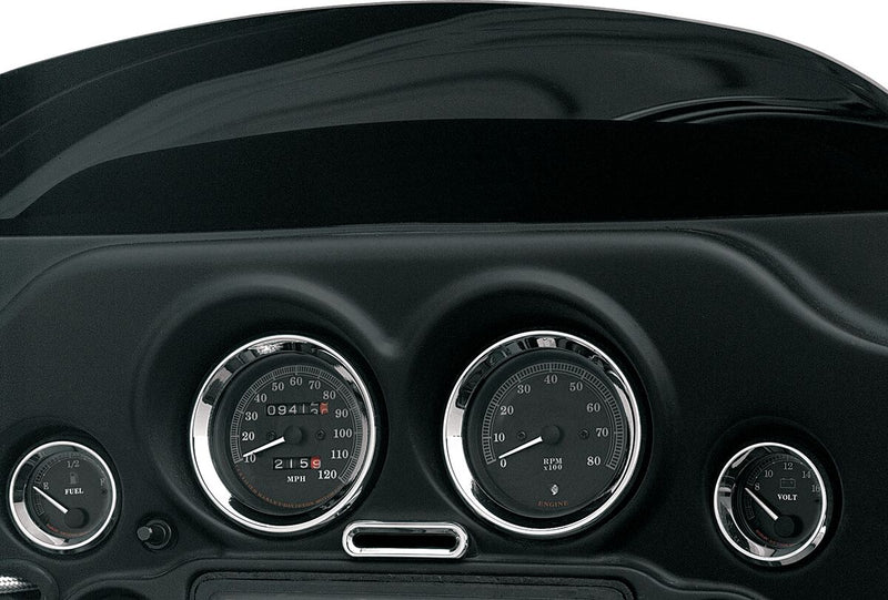 Drag Specialties Indicator Light Bezel Fits Harley-Davidson Touring Models 1996-2013