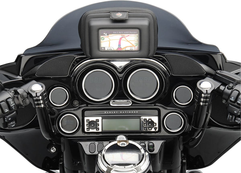 Drag Specialties Indicator Light Bezel Fits Harley-Davidson Touring Models 1996-2013