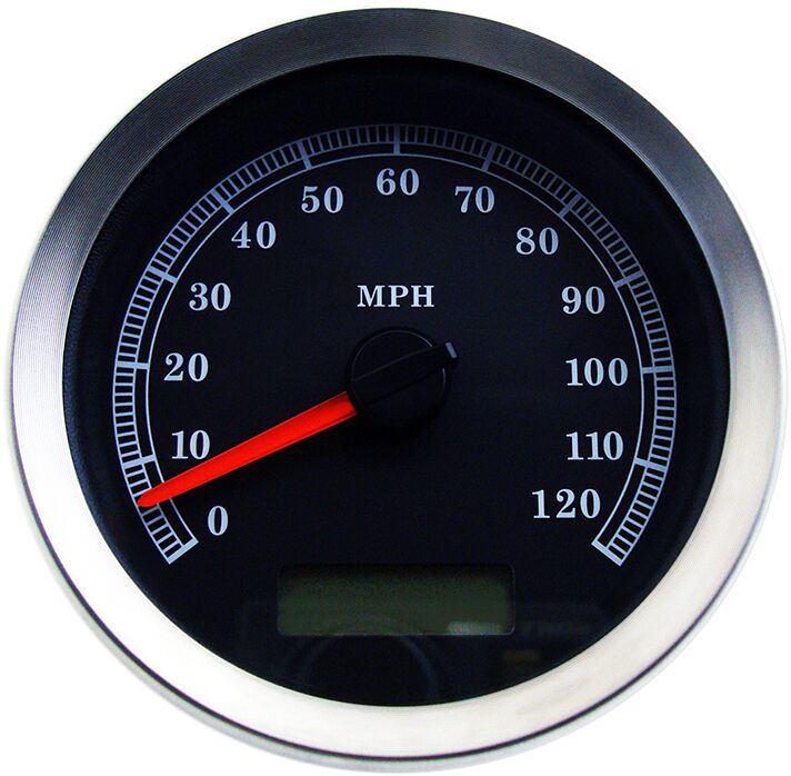 4” Programmable Electronic Speedometer Dyna, Softail, Sportster, Touring