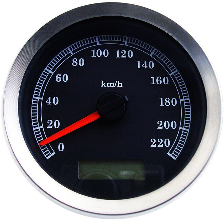 4” Programmable Electronic Speedometer Dyna, Softail, Sportster, Touring