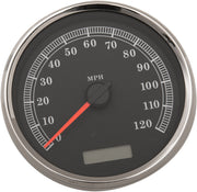 Drag Specialties 5 in. Programmable Electronic Imperial Speedometer for Various Various Harley-Davidson Motorcycles (See Fitment List)