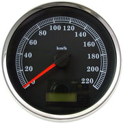 5" Programmable Electronic Metric Speedometer Dyna,
Softail,
Touring
