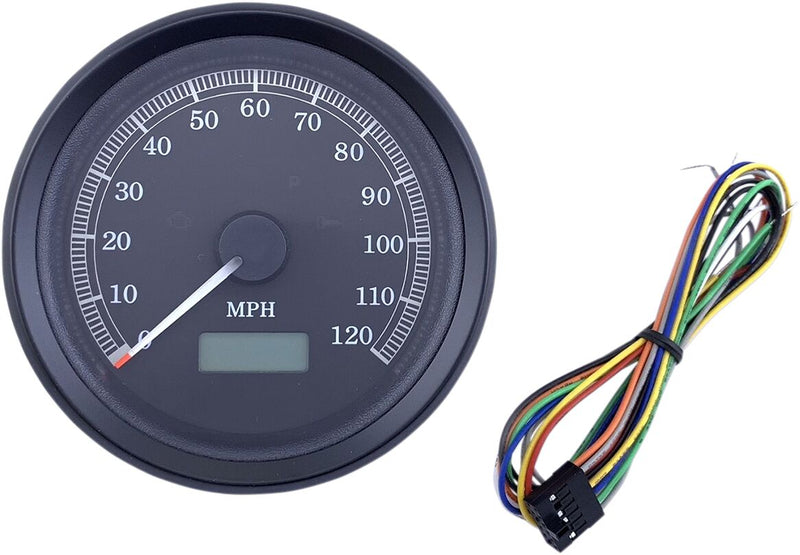Drag Specialties Universal Speedometer - Each, Electronic for Harley-Davidson Dyna 1999-2001