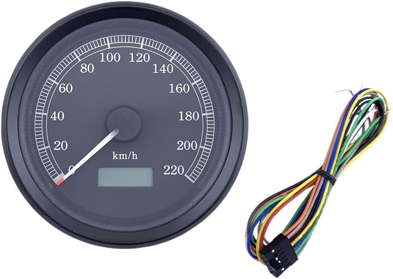 Drag Specialties Universal Speedometer - Each, Electronic for Harley-Davidson Dyna 1999-2001