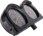 Thrashin Supply Co. Speedo Gauge Relocation Kit In Black For 2014-2023 Harley-Davidson Road Glide