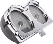 Thrashin Supply Co. Speedo Gauge Relocation Kit In Chrome For 2014-2023 Harley-Davidson Road Glide