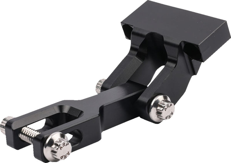 Thrashin' Supply Co. Gauge Relocation Bracket - 6061 Billet Aluminum, OG Riser /  Relocation, Kit - Anodized / Black