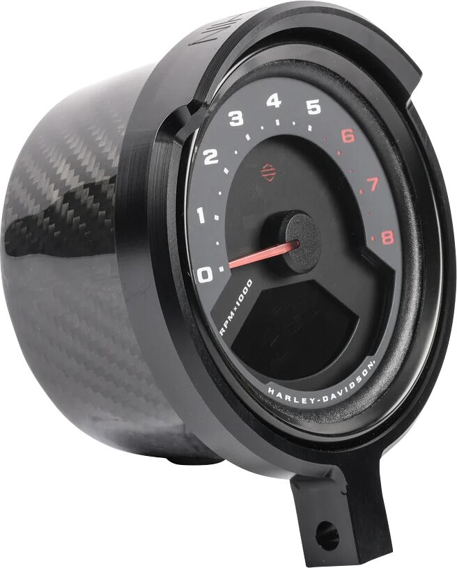 Thrashin' Supply Co. Softail Gauge Relocation Kit - 6061 Billet Aluminum - Anodized / Black for Harley-Davidson Softail 2020-2025