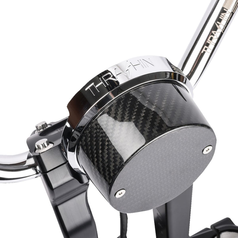 Thrashin Supply Co. Speedo Gauge Relocation Kit In Chrome For 2022-2025 Softail Low Rider S & Low Rider ST / Street Bob Models
