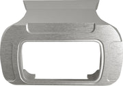 Heinz Bikes Square Style Digital Gauge Mount For Clubstyle Risers In Silver For Harley-Davidson 2018-2025 Softail Models