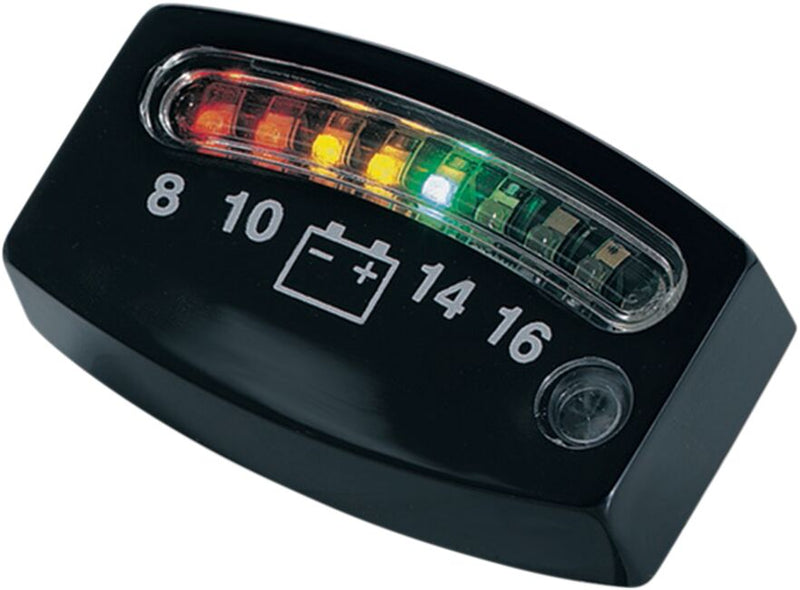 Kuryakyn LED Battery Gauge - Each, 50,8 mm (2"), Electronic