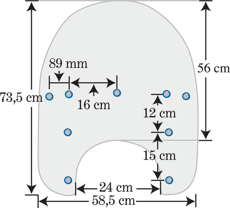Memphis Shades Road King Replacement Plastic #MEP62212