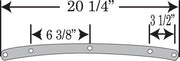 Memphis Shades Road King Replacement Plastic #MEP63212
