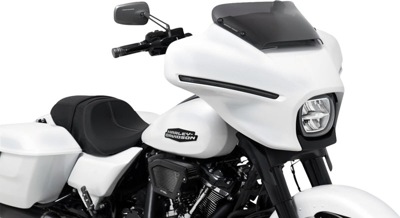 Memphis Shades Metric Spoiler Windshield Dark Black Smoke Lucite #MEP88610