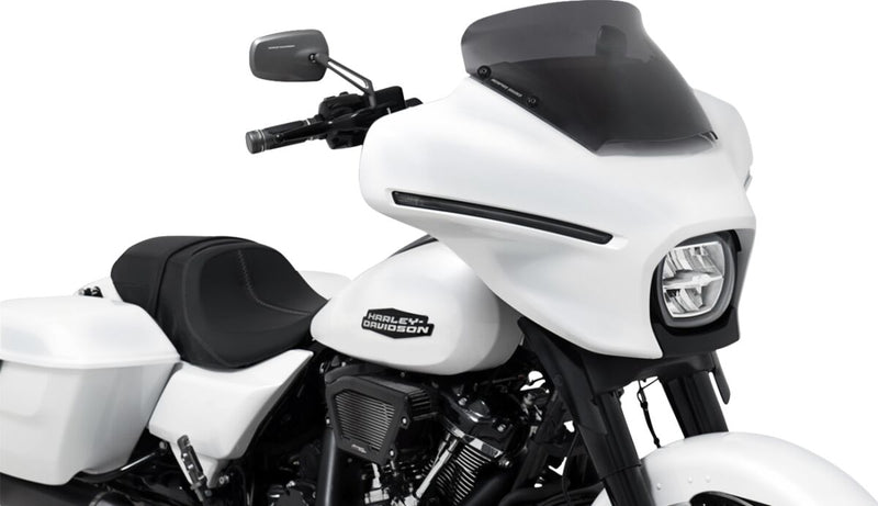 Memphis Shades Metric Spoiler Windshield Dark Black Smoke Lucite #MEP88810