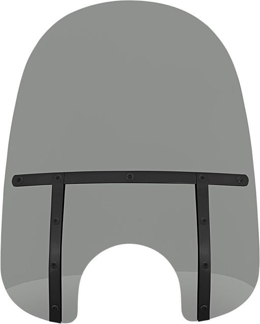 Memphis Shades Black Smoke 21 in. Fats Windshield