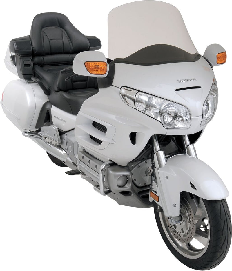 Memphis Shades Metric Gold Wing Windshield for 2001-2010 HONDA GL 1800 Grey Standard Cruiser Lucite Each