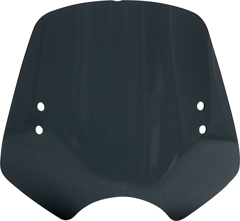 Memphis Shades Dark Black Smoke Shooter 14" Windshield