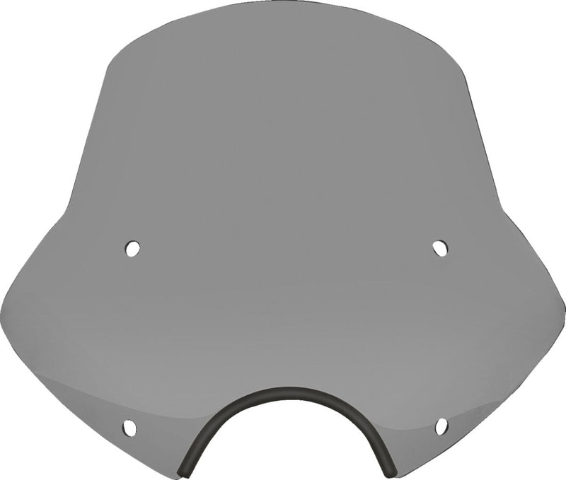 Memphis Shades Metric Speed Demon Windshield Black Smoke Sportshield Cruiser Lucite #MEP54412