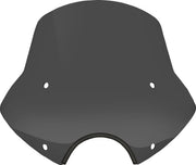 Memphis Shades Metric Speed Demon Windshield Dark Black Smoke Sportshield Cruiser Lucite #MEP54410