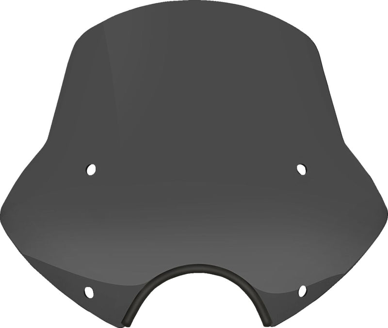 Memphis Shades Metric Speed Demon Windshield Dark Black Smoke Sportshield Cruiser Lucite #MEP54410
