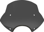 Memphis Shades Metric Speed Demon Windshield Dark Black Smoke Sportshield Cruiser Lucite #MEP54610