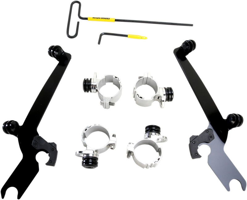 Memphis Shades Sportshield Trigger-Lock Complete Mount Kit #MEB2000