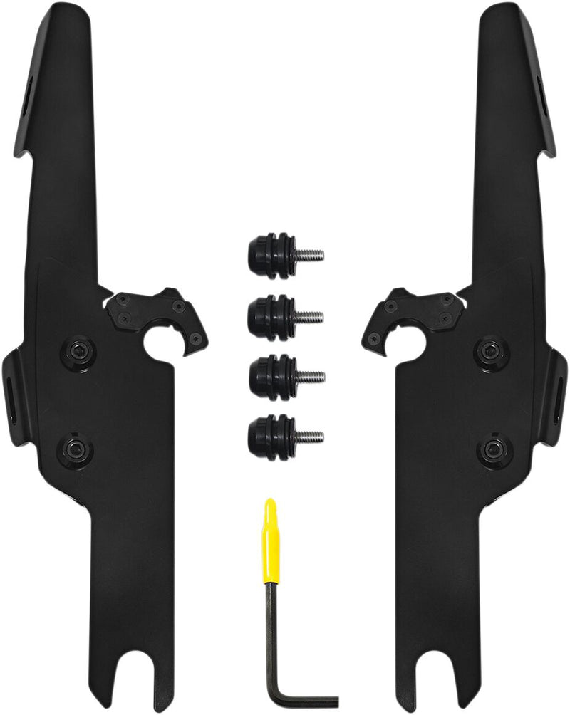 Memphis Shades Fats/Slim Windshield  Trigger-Lock Complete Mount Kit #MEB2041