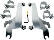 Memphis Shades Metric No-Tool Trigger-Lock Mount Kit for Sportshield for 2010-2016 HONDA VT 1300 CR Mounting Kit Polished Complete Windshield Alumi... #MEK1944