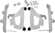Memphis Shades Metric Bullet Fairing Mount Kit for 2010-2020, 2022-2023 HONDA VT 750 C2B Mounting Kit Polished Complete Aluminium