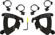 Memphis Shades Metric Gauntlet Fairing Trigger-Lock Mounting Kit for 2021-2024 HONDA CMX 1100 Black Aluminium Stainless Steel #MEB2068