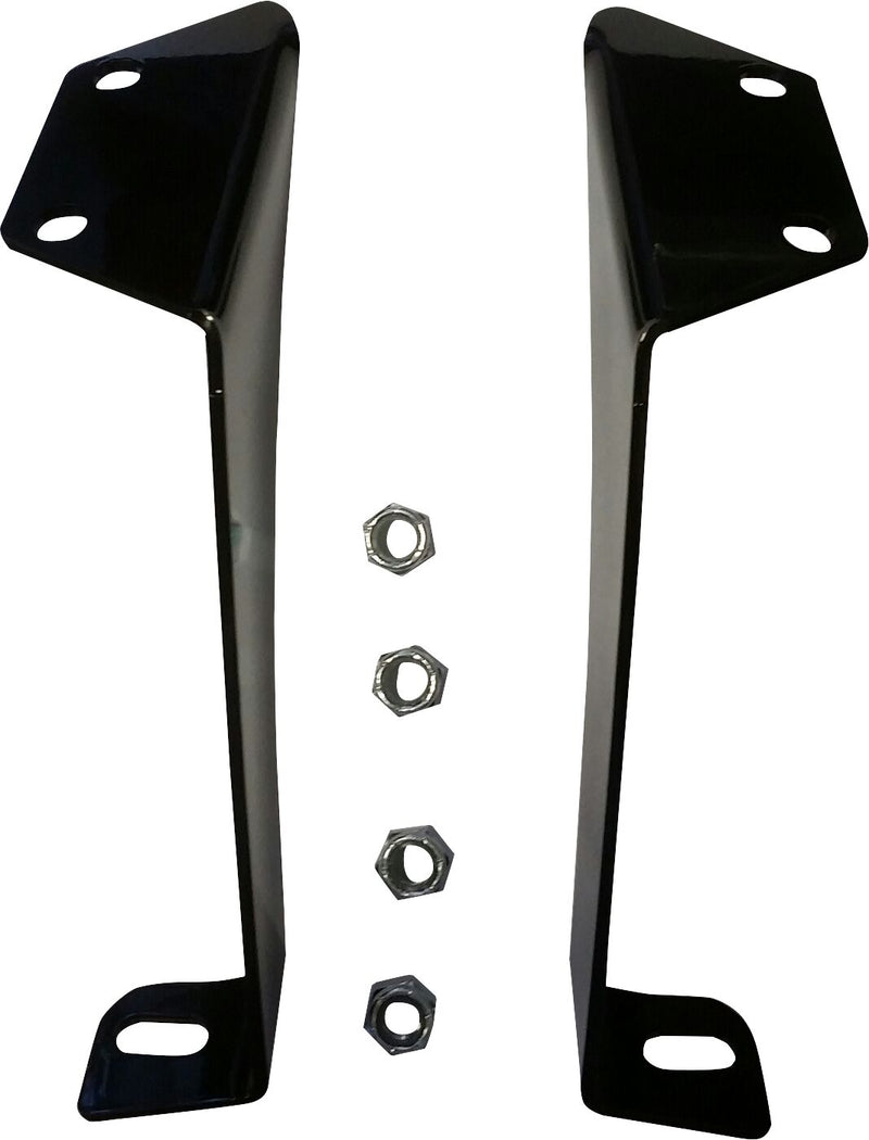 LA Choppers Fairing Support - Steel, Each - Black / Powder-Coated for Harley-Davidson Touring 2004-2021