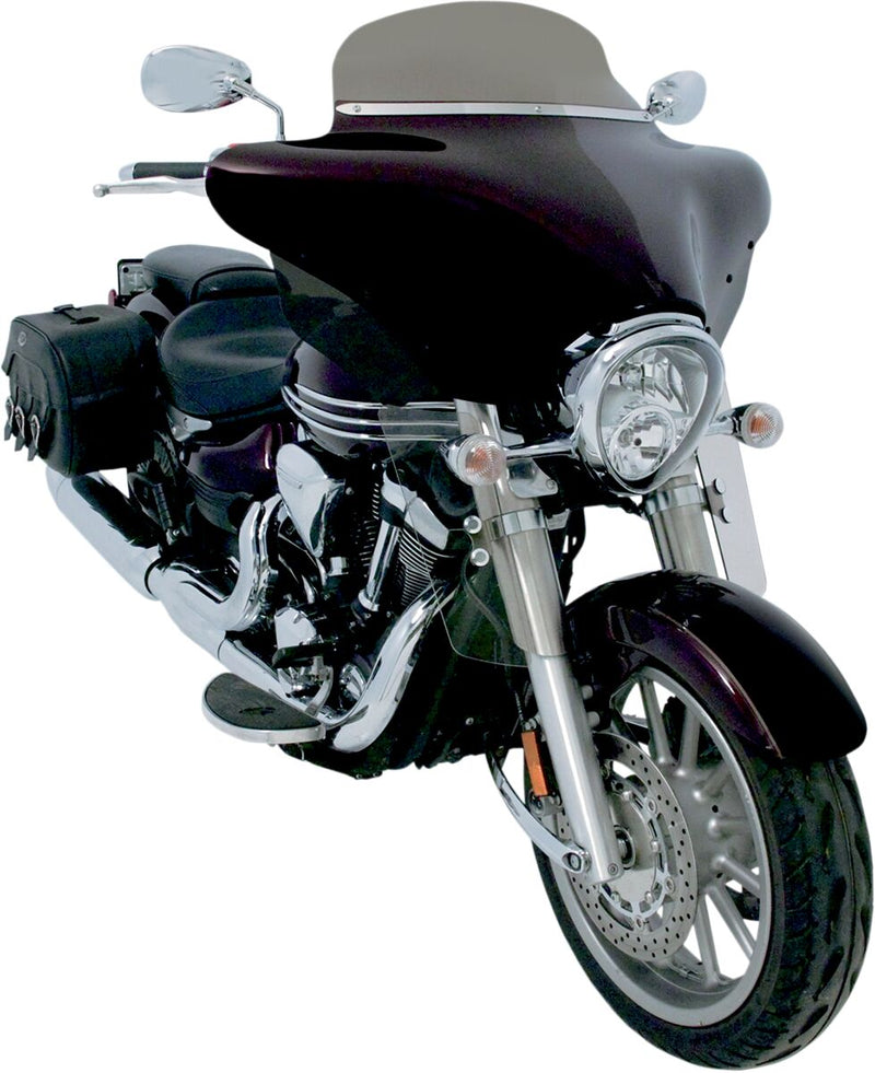 Memphis Shades Metric Fork Deflectors Wind Deflector Chrome Pair