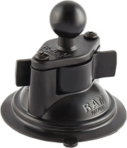 RAM Mounts 1" Ball Mount Suction Cup Base Accessory Mount Powder-Coated Aluminium