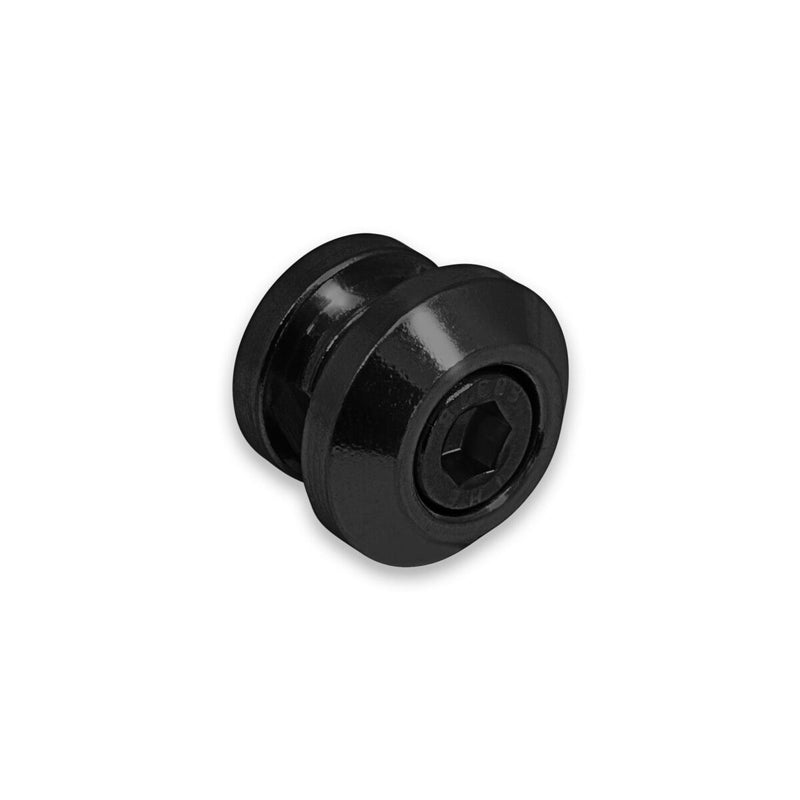 Memphis Shades Metric 2 Part Plate Connector Assembly Black Kit #MSC1005
