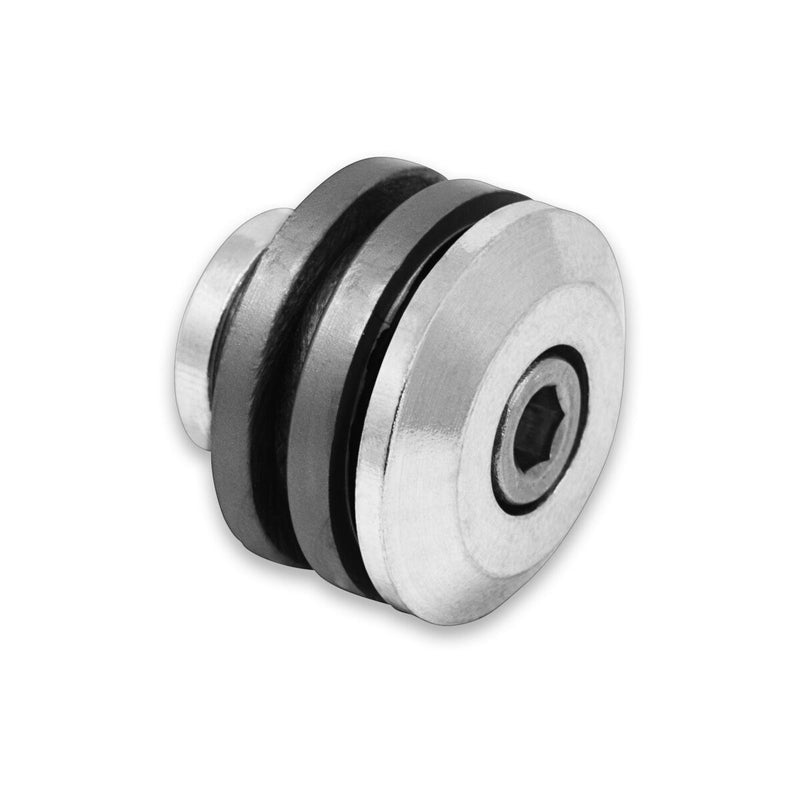 Memphis Shades Metric Fork Clamp Bushing Assembly Clamp Assembly Polished #MSC1006